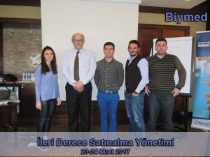 İleri Derece Satınalma Yönetimi Eğitim Fotoğrafları - Mart 2017