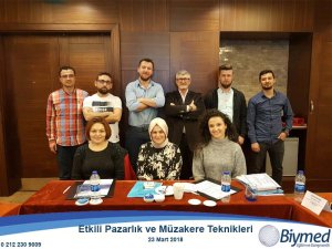 Etkili Pazarlık ve Müzakere Teknikleri Eğitimi Fotoğrafları - Mart 2018
