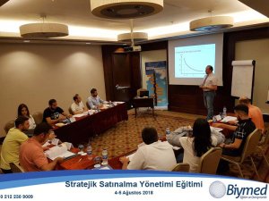 Stratejik Satınalma Yönetimi Eğitimi Fotoğrafları - Ağustos 2018