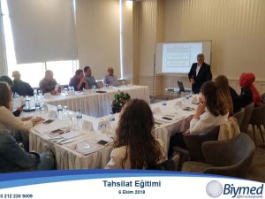 Tahsilat Eğitim Fotoğrafları - Ekim 2018