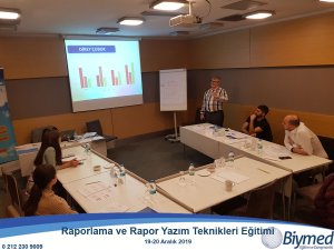 Raporlama ve Rapor Yazım Teknikleri Eğitimi Fotoğrafları - Aralık 2019