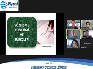 Sözleşme Yönetimi Eğitim Fotoğrafları - Kasım 2022